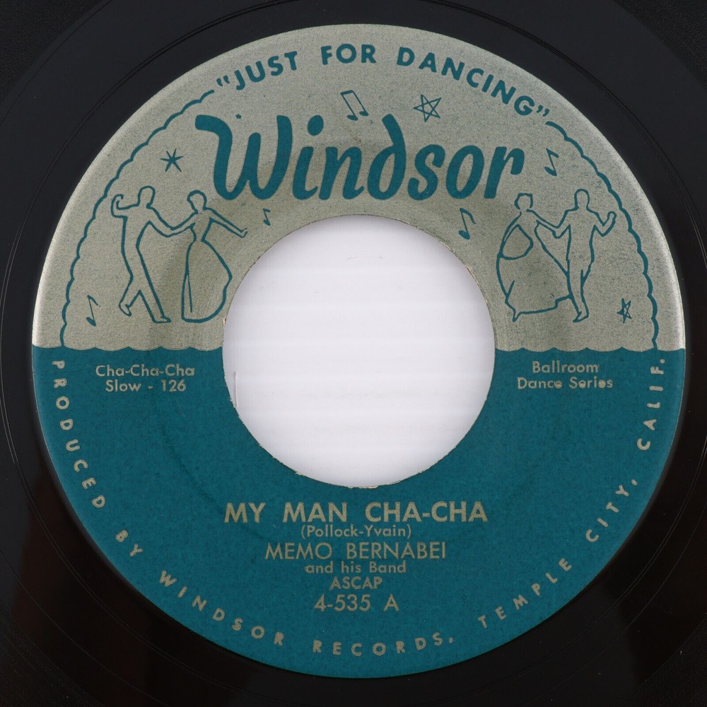 Memo Bernabei & His Band, My Man Cha-Cha/Magic Is The Moonlight 45 rpm 7" Record